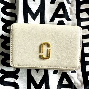 Marc Jacobs Trifold Medium wallet in Cloud